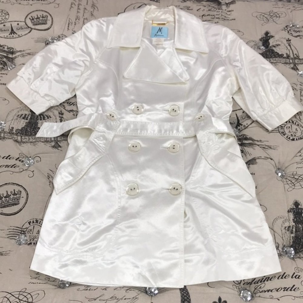 Marciano White Pearl Blazer/Jacket